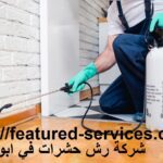 شركة رش حشرات في ابوظبي